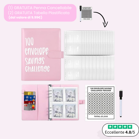 Agenda del Risparmio da 100 Buste