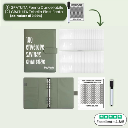 Agenda del Risparmio da 100 Buste